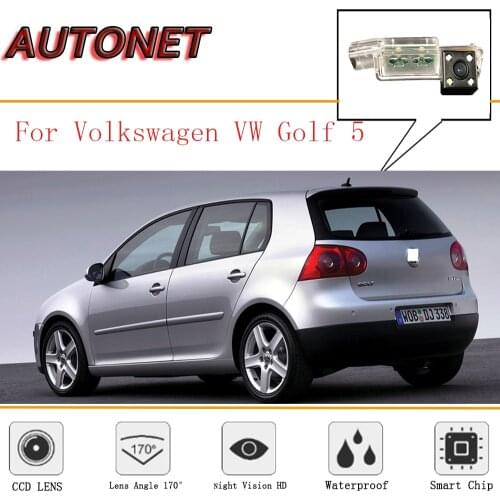 AUTONET Rear View camera For Volkswagen Golf 5 MK5 /CCD/Night Vision/Reverse Camera/Backup Camera/license plate camera