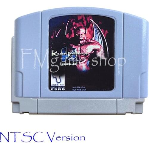 Killer Instinct Gold Memory card Game Cartridge for 64 bit USA NTSC Version Video Game Console Card vita Mortal