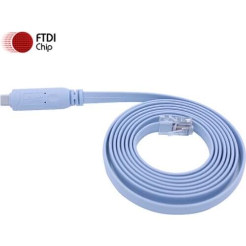 Best Cisco Console Cable USB 6FT FTDI Type-C to Rj45 RS232 For Windows 8/7 Vista MAC Linux Cisco Extension 180cm Cable