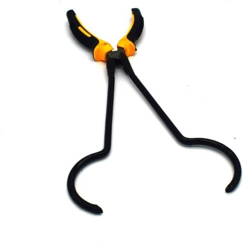 Mini Crucible Tongs for Graphite Furnace Melting Casting Machine Melting Dish Holder Stainless Plier