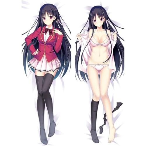 2018-July Anime youkoso jitsuryoku shijou shugi no kyoushitsu Horikita Suzune Dakimakura pillow cover hugging body pillowcase