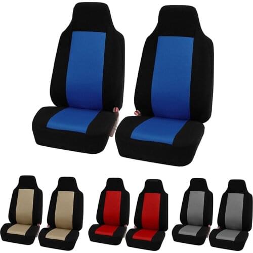 NEW Car Seat Cover Car Styling Automobile Seat Protector Universal Fitment Car Front Seat Support Covers Auto Decoration