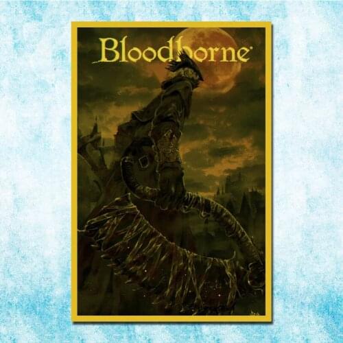 Bloodborne Retro Poster Vintage Poster Wall Decor For Home Bar Cafe Personalised Room Dormitory Decoration-002