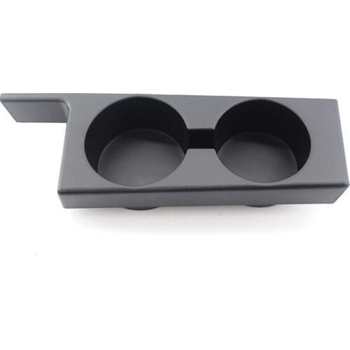Plastic Dual Cup Holder for E39 5-Series, Front Center Console Organizer, Car Cup Holder Expander Storage for Drink Mug Bottle