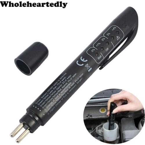 Hot Sale Brake Fluid Tester Pen 5 LED Car Vehicle Auto Automotive Testing Tool Car Vehicle Tools Diagnostic Tools Wholesale