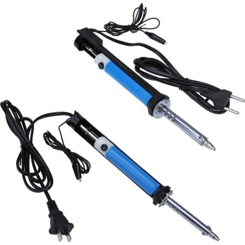 Handheld Electric Tin Suction Sucker Pen Desoldering Pump Soldering Tool With PCB Board Nozzle Cleaner and Replaceable Nozzle