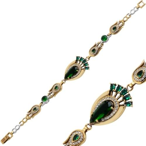 Silver 925 Sterling Zircon Cubic Zirconia Authentic Bracelet