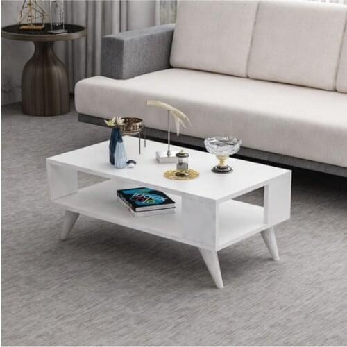 Modern Ue Furniture Medium Coffee table White coffe table table basse