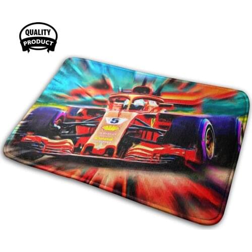 Vettel Comfortable Door Mat Rug Carpet Cushion Vettel Sti Racing Motorsport Heppenheim