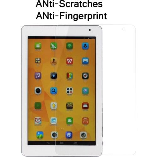 Best quality HD lcd Glossy protective film For Ramos i9s 8.9" tablet PC Anti-Fingerprint screen protector films + cleaning cloth