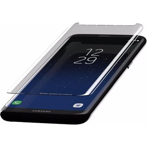 Case Friendly Tempered Glass Screen Protector for Samsung Galaxy S8 S9 Plus Note 8 Glass 3D Curved Full Cover Screen Protector