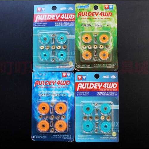 1pack 14/15/17mm Super Speed Plastic Guide Roller Set Auldey Power-up Parts for Mini 4WD Cars