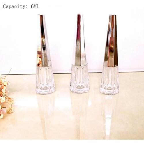 3pcs 6ml Durable Travel Lip Gloss Container Empty Lipstick Tube Liquid Eyeshadow Jar Lip Balm Perfume Container