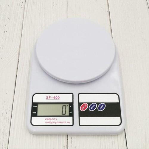 10kg/1g Digital Scale Kitchen Food Diet Postal Scale Electronic Weight Scales Balance Weighting Tool LED Electronic 10360E