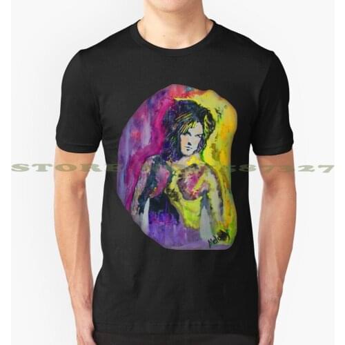 Nikki Sixx Watercolor black white tshirt t shirt for men women