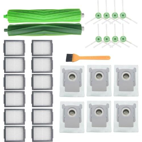 Hepa Filter Dust Bag Brush Roll for iRobot Roomba i7 E5 E6 i3 Series Robot Vacuum Cleaner Replacement Spare Parts Accessories