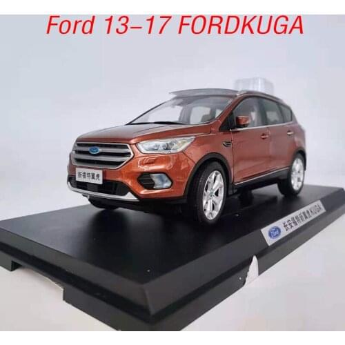 Diecast 1:18 Scale Changan Ford 13-17 FORDKUGA Alloy Simulation Car Model Adult Collection Decoration Gift Boy Toy