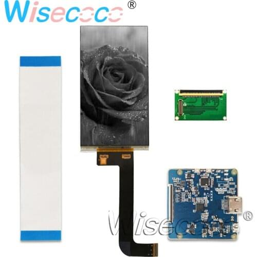 Monochrome screen 5.5 inch 1080X1900 3d printer mono lcd display mipi board DLP/SLA UV High light transmittance
