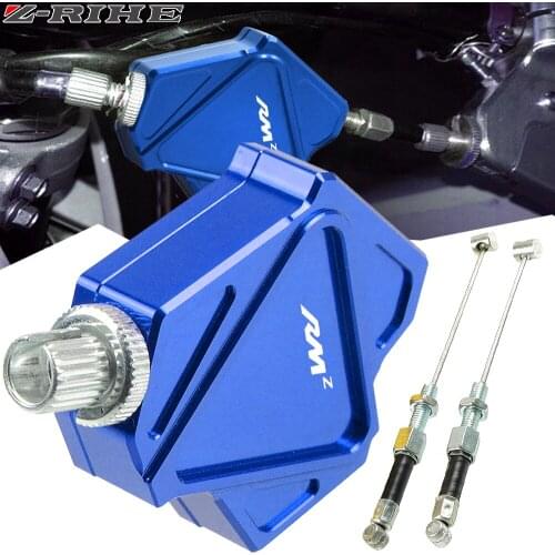 Motorcycle CNC Aluminum Stunt Clutch Lever Easy Pull Cable System For SUZUKI RMZ250 RMZ 250 2004-2018 2017 2016 2015 2014 2013