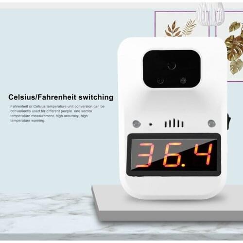 K3 Plus Wall-mounted Infrared Multi-Function Digital Display Screen Infrared No Contact Machine For Office Factory Restaurant