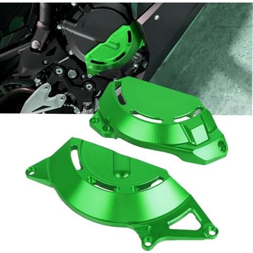 NINJA400 NINJA 400 Motorcycle Engine Cover Stator Case Guard Crash Slider Protector for Kawasaki NINJA 400 2018 2019 2020 2021