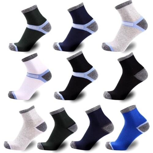 10 colors Sports socks running cycling Hiking Trekking Climbing Short Breathable Anti Slip