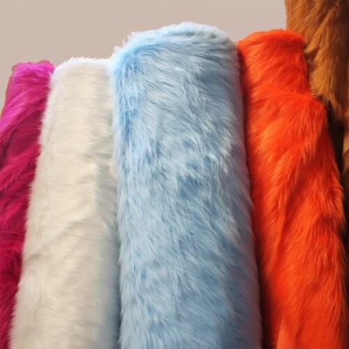 SOLID SHAGGY FAUX FUR FABRIC (LONG PILE FUR), costumes, Photography props, backdrops , 60", SOLD BY THE YARD