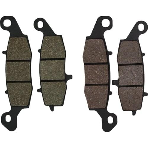 Cyleto Motorcycle Front Brake Pads for Kawasaki ZRX 400 ZRX400 ZR400 1996 ER650 ER 650 ER6N ER 6N 2006-2012