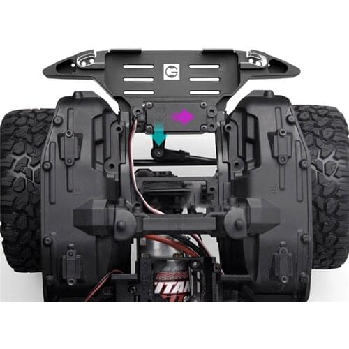 Front Bumper Base Winch Front Bumper for 1/10 TRAXXAS TRX6 G63 TRX4 G500 RC Crawler Parts Accessories