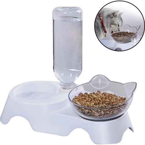 Plastic Anti-Slip Pet Drinkers Cat Dog Automatic Feeder Drinking Animal Pet Bowl Water Bowl For Pets Dog Automatic Drinkers