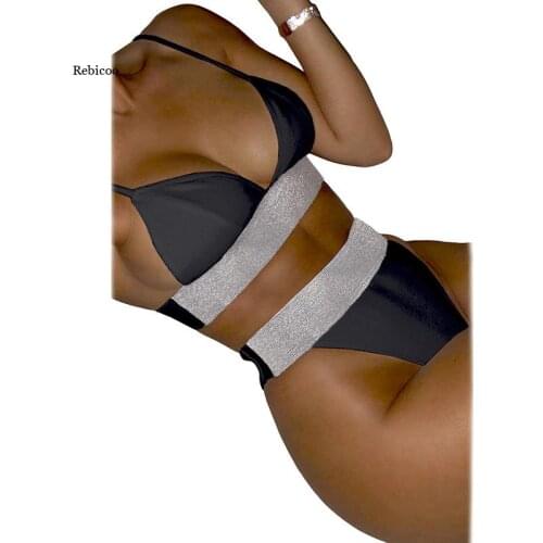 Купальники со стразами Rebicoo China At AliExpress