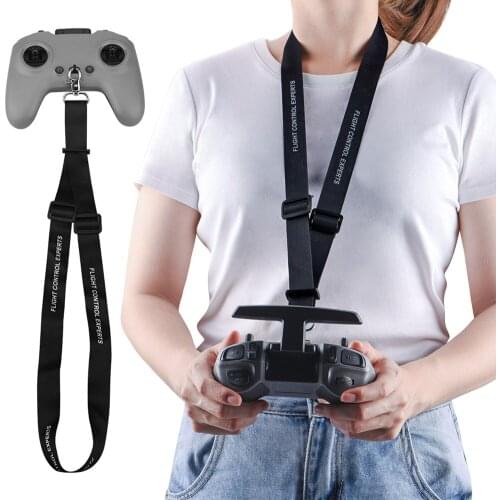 Remote Control Neck Strap Holder for DJI FPV Combo Drone Remote Controller Adjustable Neck Strap Lanyard Safety Belt