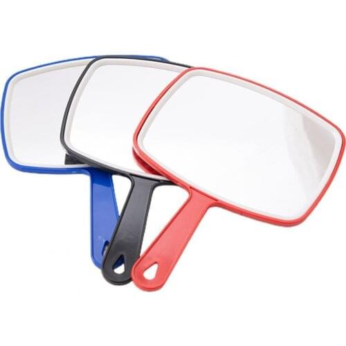 Hand Mirror Anti-fog Portable Vibrant Color Home Salon Travel Cosmetic Mirror for Gift