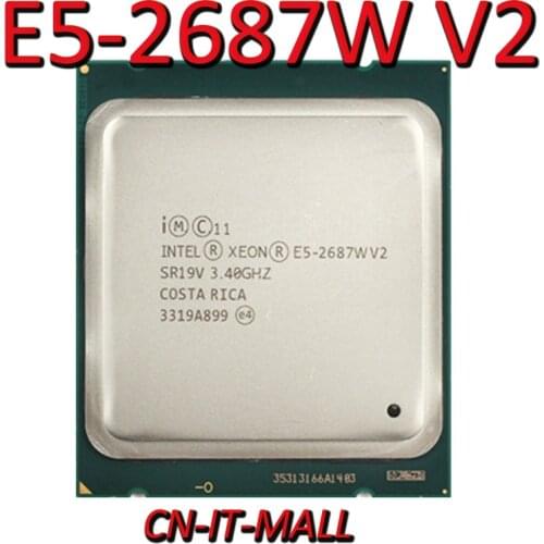 Pulled E5-2687W V2 Server cpu 3.4G 25M 8Core 16 thread LGA2011 Processor
