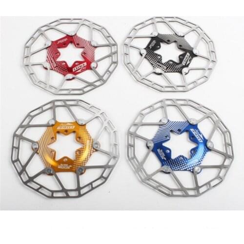 Ultralight Brake Rotor 80g IIIPRO Mountain Bike 160mm 6 Bolts Stainless Steel Floating Disc