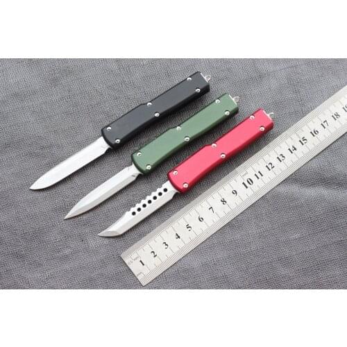 Mini X70 Tactical Knife EDC tool multi-colored 6061-T6 aviation aluminum handle, outdoor camping pocket practical hunting knife
