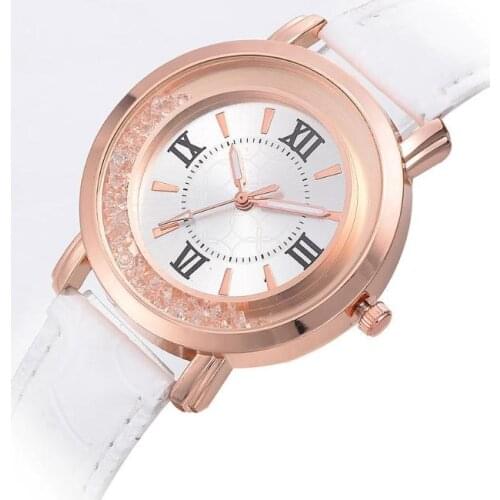 GAIETY Leather Quartz Watch Women Men Ladies Fashion Wrist Watch Wristwatches Clock relogio feminino