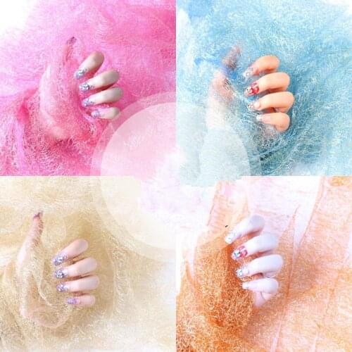 1Yard New Arrival Fabrics 100%Nylon Polyester Mesh DIY For Dress Desgin Girl Skirt Wedding Part Decoration M10509