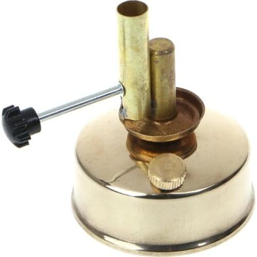 2021 New Brass Alcohol Lamp Blow Burner Torch Alcohol Blast Lab Equipment Heating 150ml