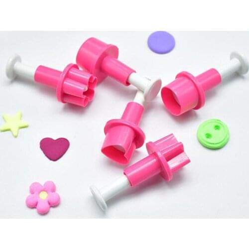 Heart Star Flower Round Fondant Decorating Sugar Craft Mold Cutter Cake Decorating Pastry Cookie Cake Tools Drop Shipping