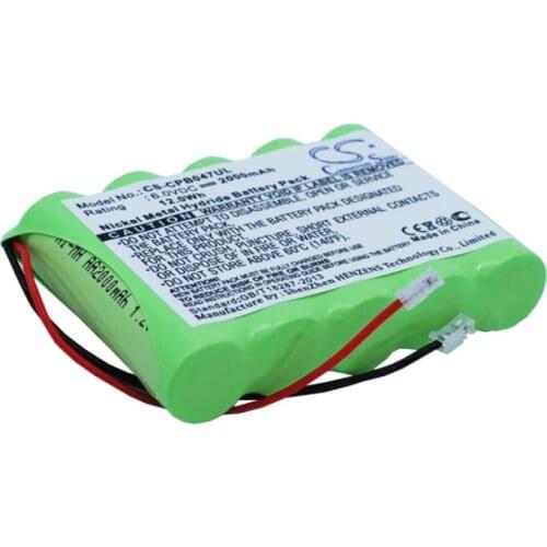 Cameron Sino 2000mAh battery for UNIVERSEL AA x 5 Cordless Phone Battery