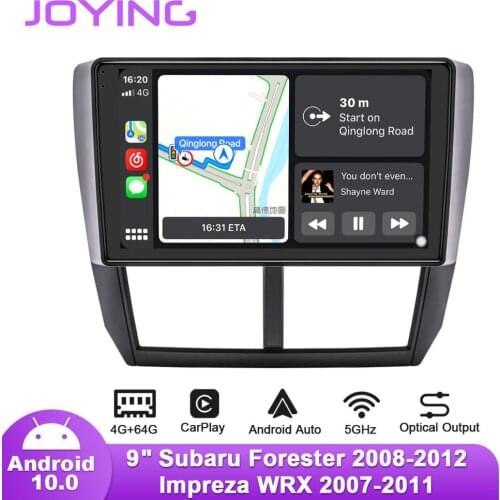Joying 9inch Android10 Car Radio For Subaru Forester 2008-2012/Impreza WRX 2007-2011 GPS DSP Carplay SPDIF Subwoofer Optical Out