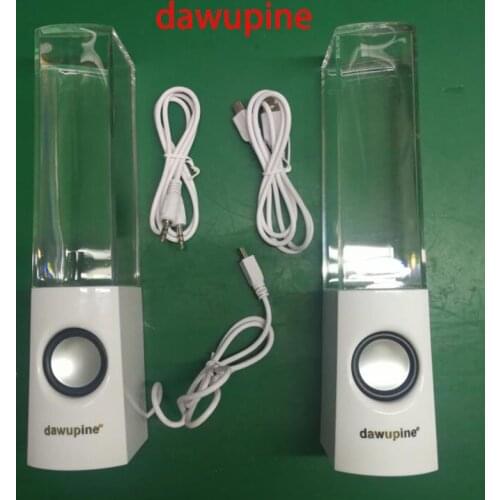 Dawupine Dancing Water Speaker Mini USB LED Light Bluetooth Speaker For mobile phone ipad lapto MP3 MP4 PSP Portable computer