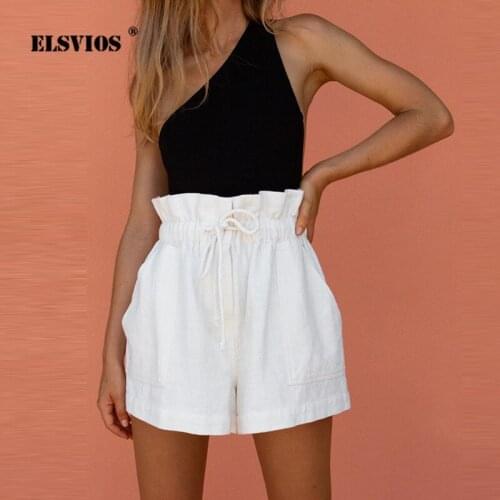 Женские завышенные шорты ELSVIOS China At AliExpress