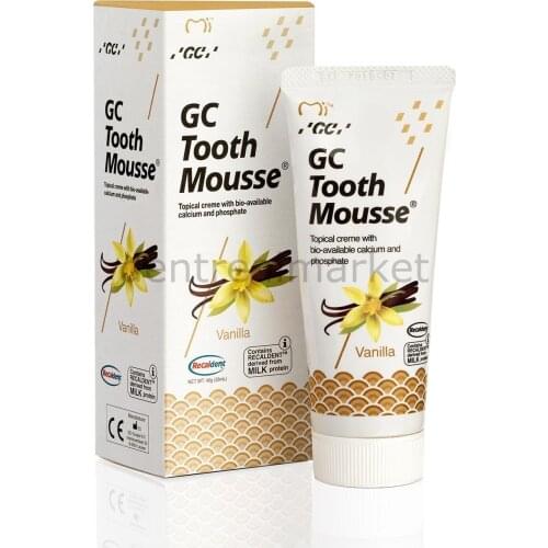 Gc Dental Tooth Mousse Topical Creme 40 gr - with Vanilla - Tooth Protector
