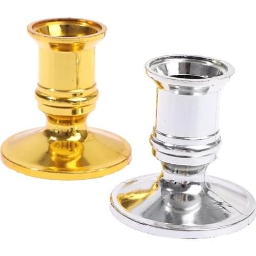 JETTING Decorative Silver Candlesticks