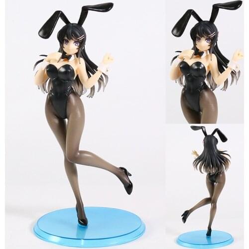 Rascal Does Not Dream of Bunny Girl Senpai Sakurajima Mai Collectible Figure Model Doll Decoration Toy