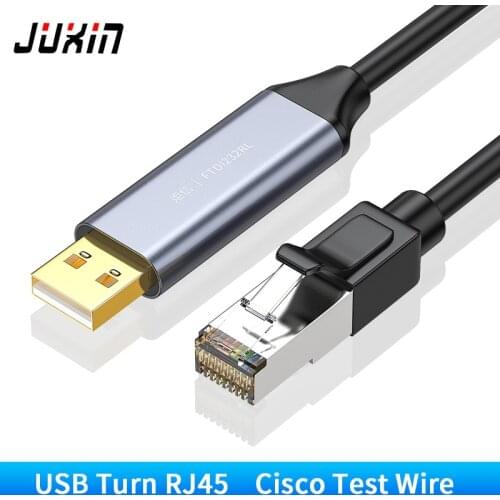 USB to RJ45 Console Cable RS232 Serial Adapter for Cisco Router 1.5m USB RJ 45 8P8C Converter USB Console Cable