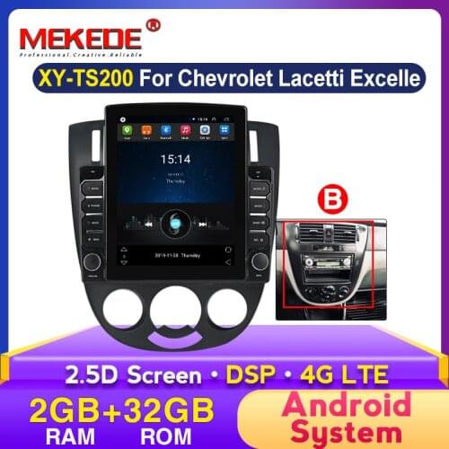 Tesla Screen 9.7" Android car radio player navigation stereo multimedia for Chevrolet Lacetti J200 BUICK Excelle Hrv 2 din DVD