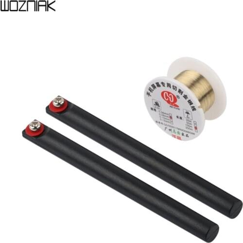 0.06mm 100m Molybdenum Wire For Repairing The Phone Wire Cutting Line Detach Screen For Phone Glass Lens/Digitizer Screen